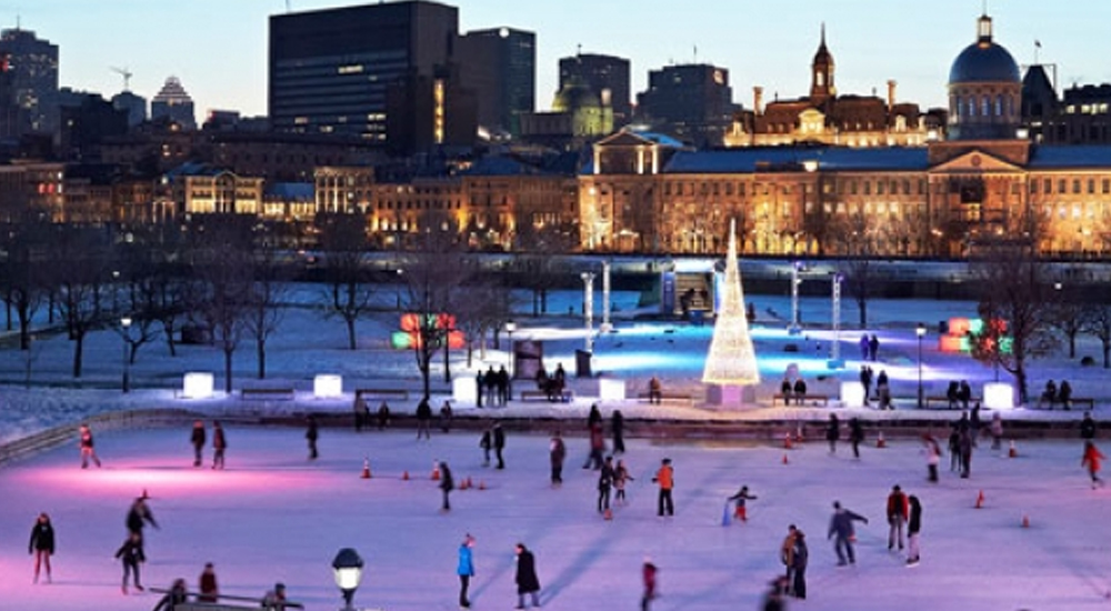 Bonsecours Basin(晚间浪漫滑冰好去处）