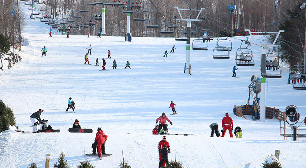 Saint-Bruno Ski 距离蒙城最近